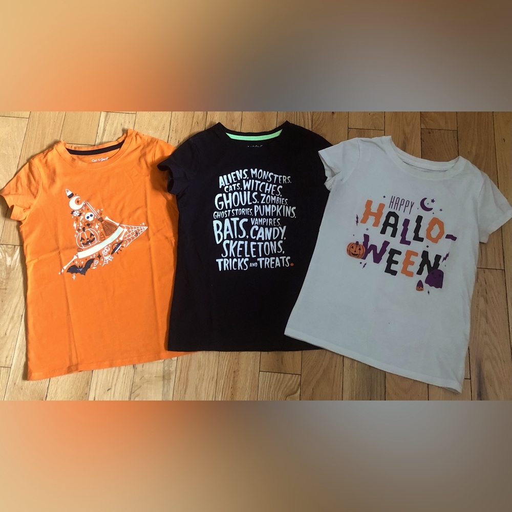 Girls Halloween shirts